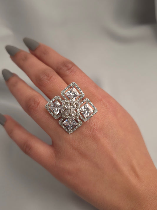 Squares Quartet Ring
