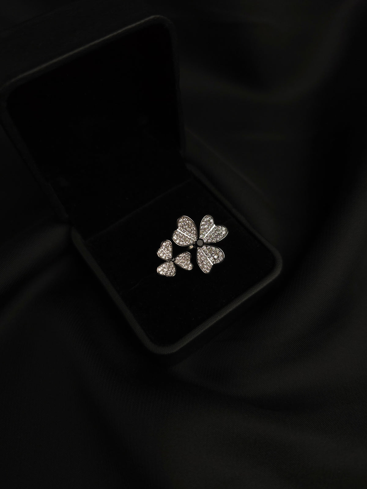 Twin Blossom Ring