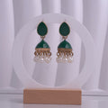 Emerald Bell Jhumka