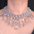 Cacading Chandelier Fringe Set