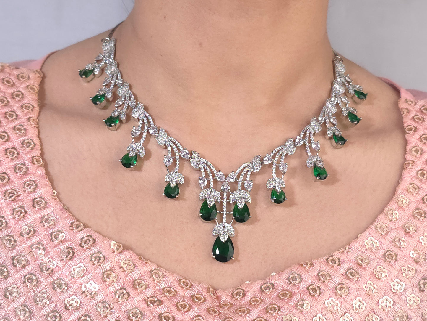Emerald Seraphina Necklace