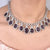 Celestial Bloom" Diamond-Cut Necklace