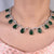 Geometric Zircon Choker
