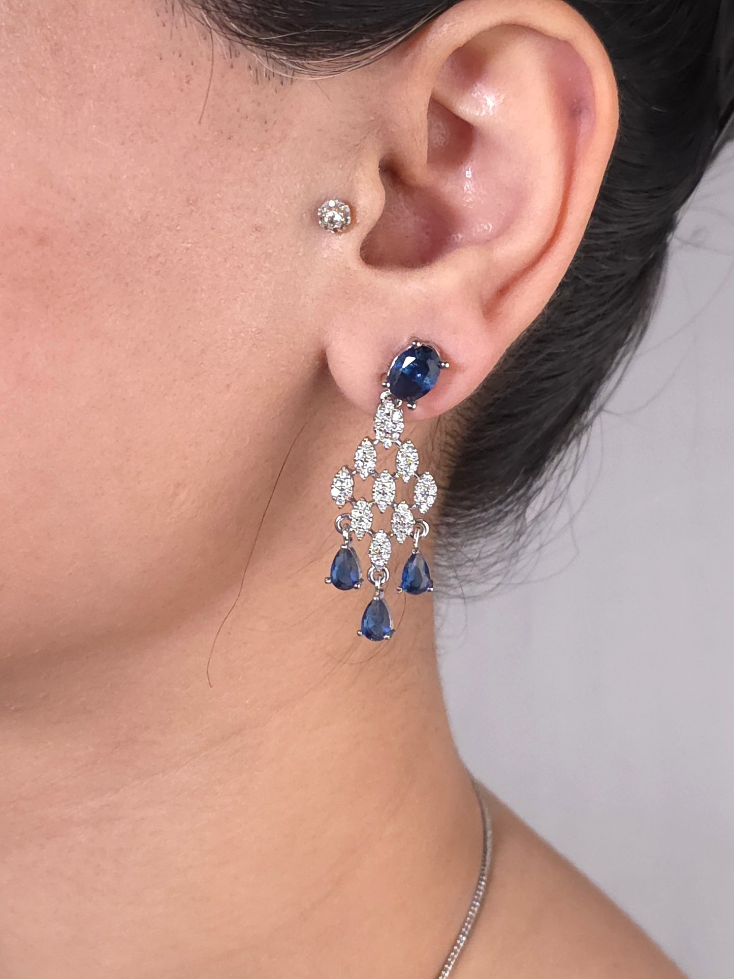 Celestial Blue Diamond Set