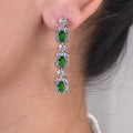 Enchanting Emerald Necklace Set