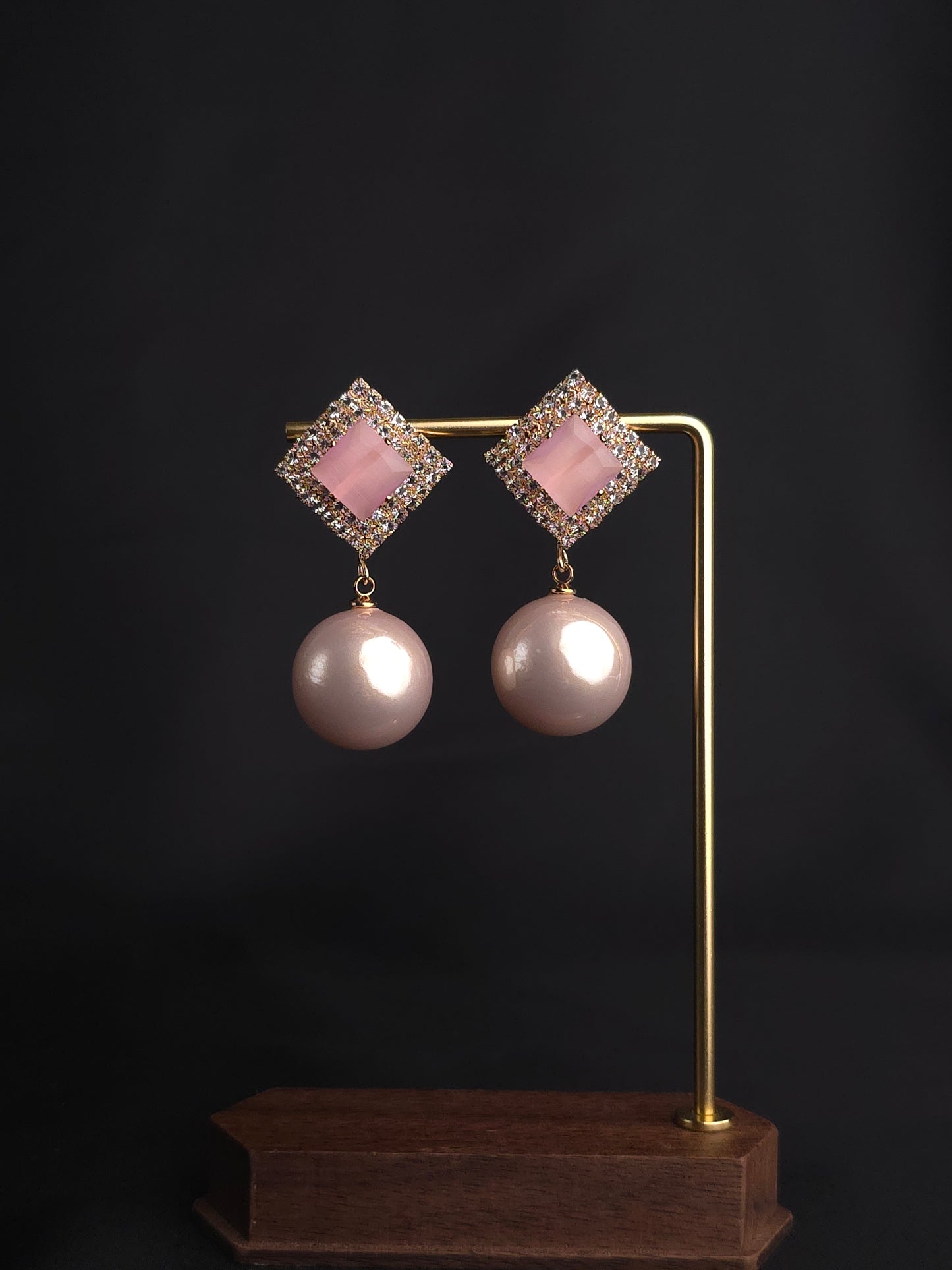 Charm Solitaire Drops Earring