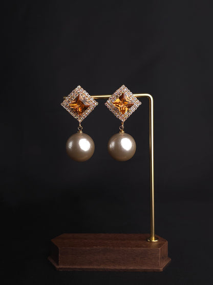 Charm Solitaire Drops Earring