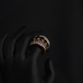 Black Diamond Band Ring