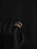 Black Diamond Band Ring
