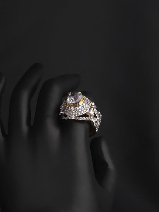 Split-Shank Bloom Ring