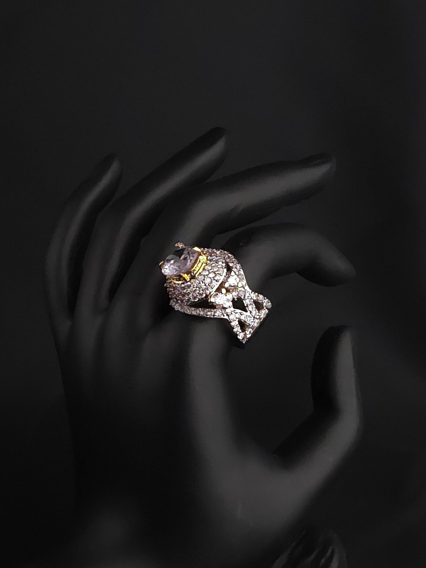 Split-Shank Bloom Ring
