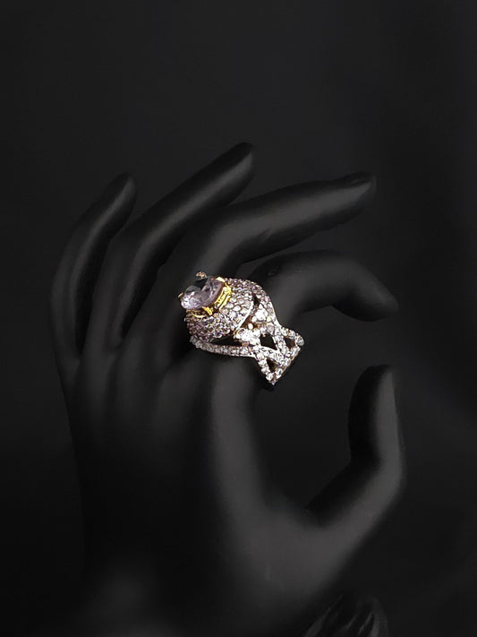 Split-Shank Bloom Ring