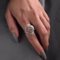 Big Crystal Stone Ring