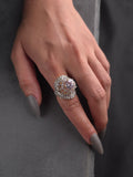 Big Crystal Stone Ring