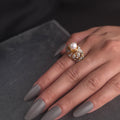 The Queen Bee Cocktail Ring