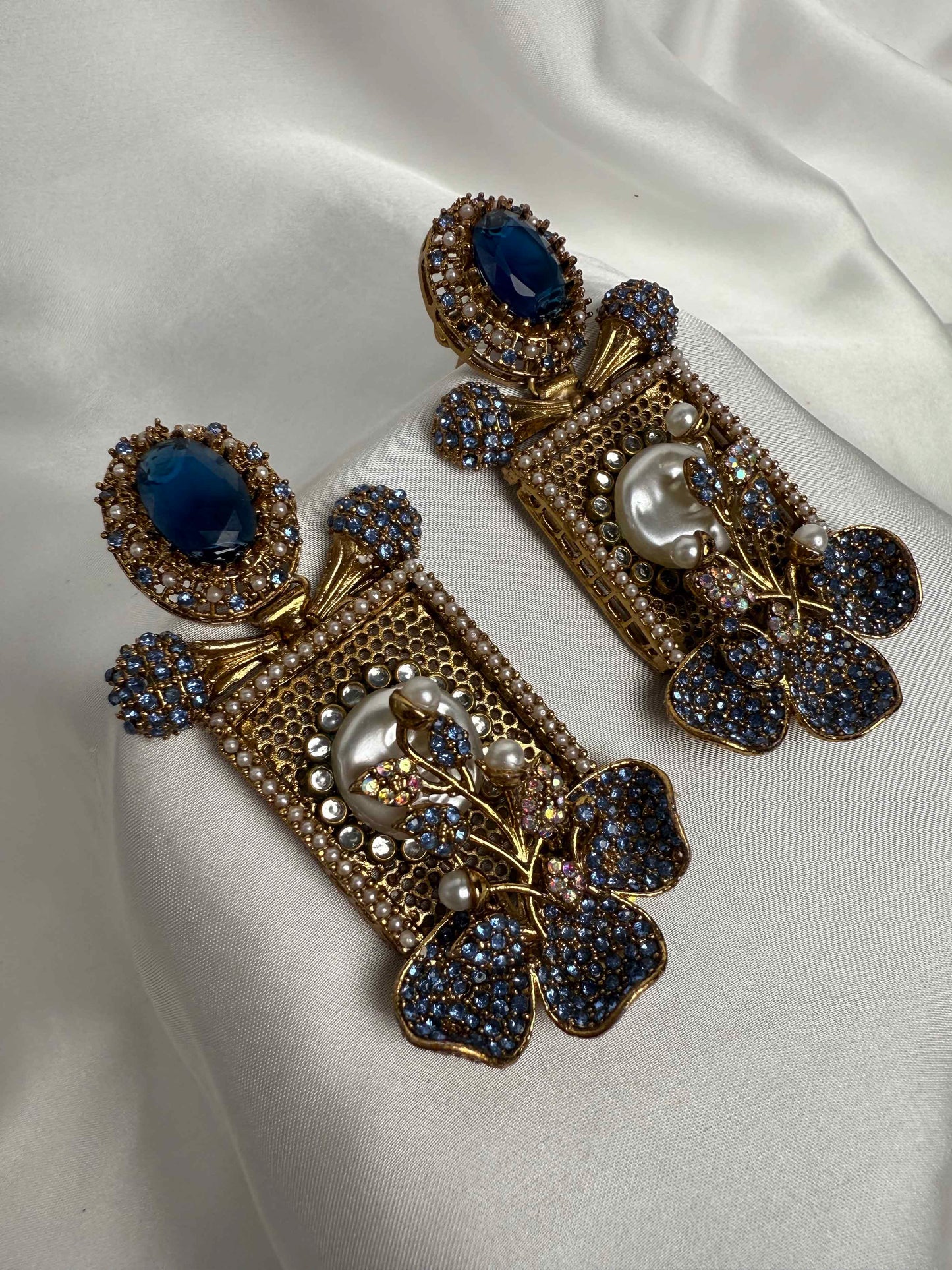 Zircon Statement Earrings