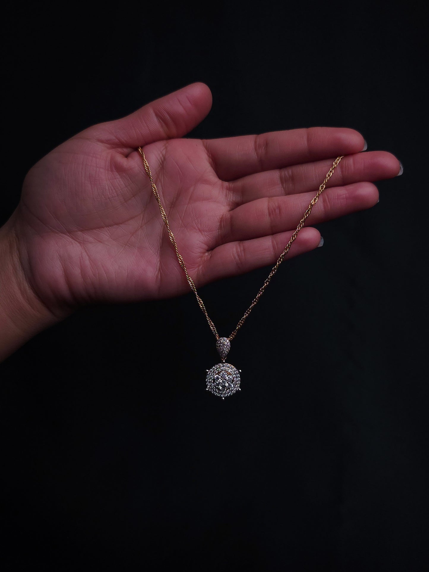 Ice Crystal Pendant
