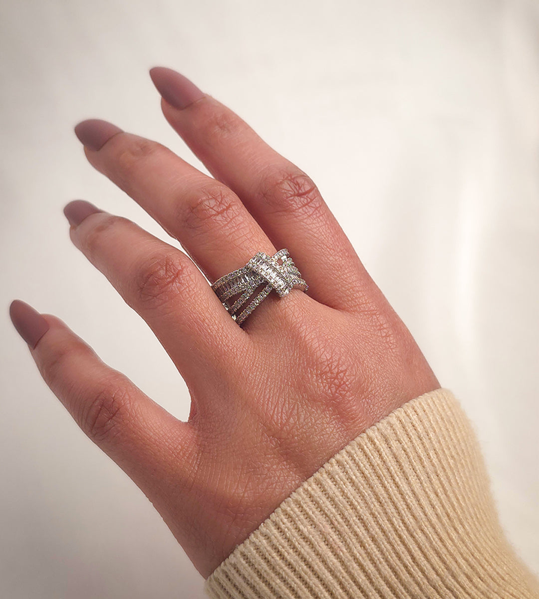Gilded Knot Ring