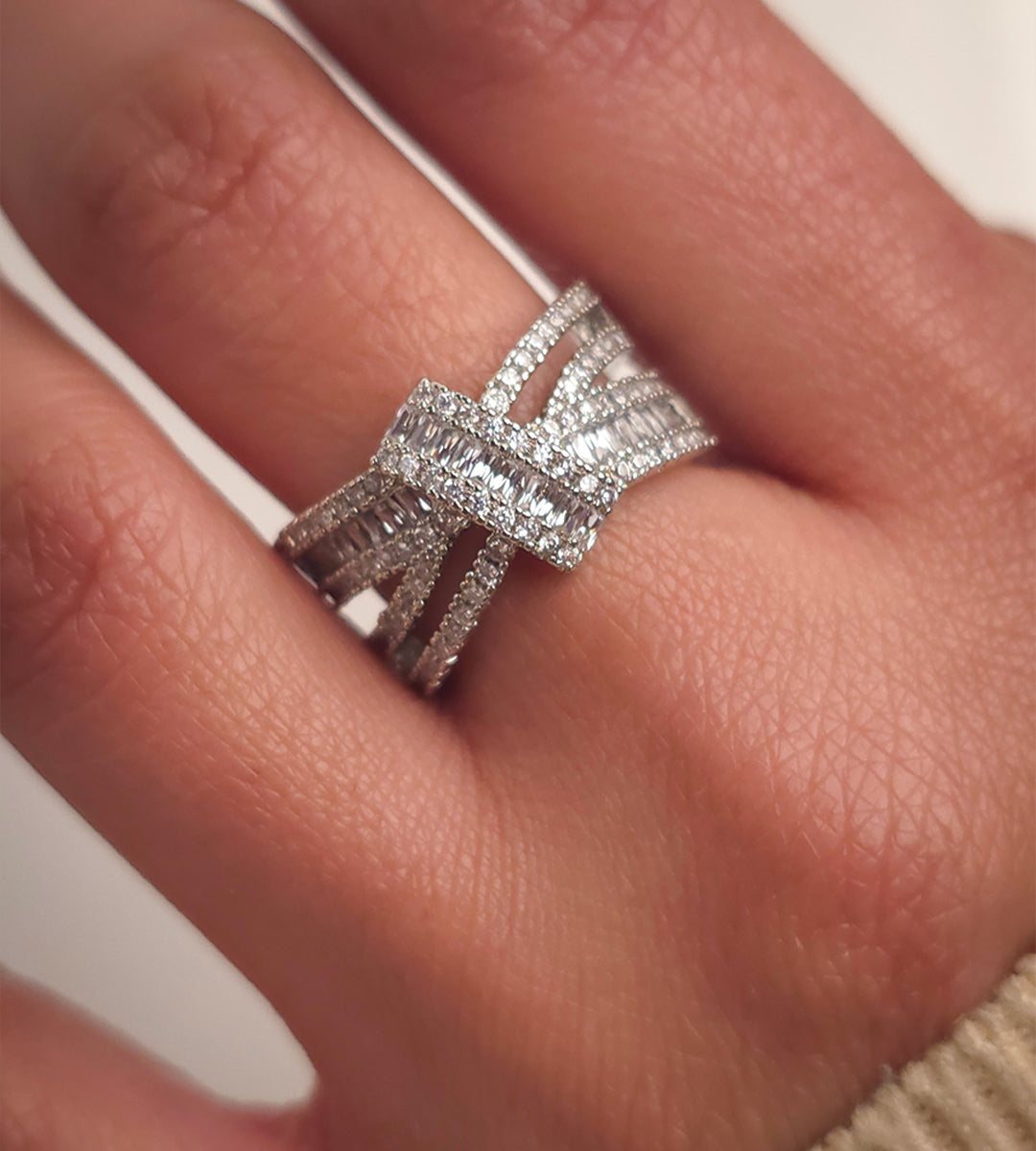 Gilded Knot Ring