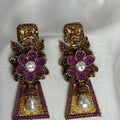 Emerald Gul-e-Noor Earrings