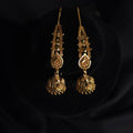 Peacock Motif Jhumkas