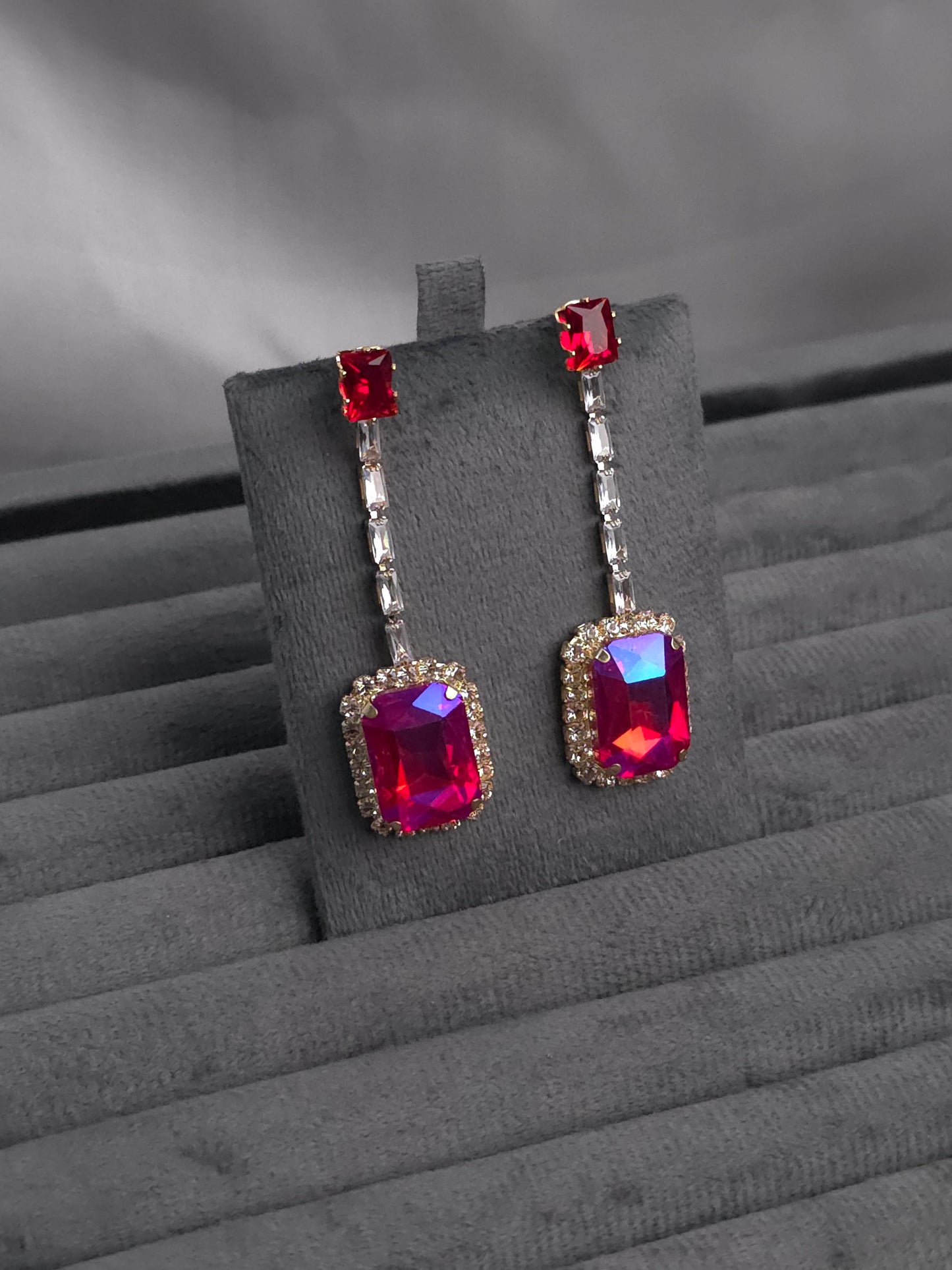 Cushion Sparkle Earrings