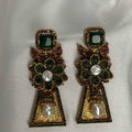 Emerald Gul-e-Noor Earrings