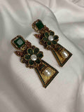 Emerald Gul-e-Noor Earrings