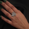 Floral Cluster  Ring