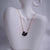 Onyx Swan Pendant