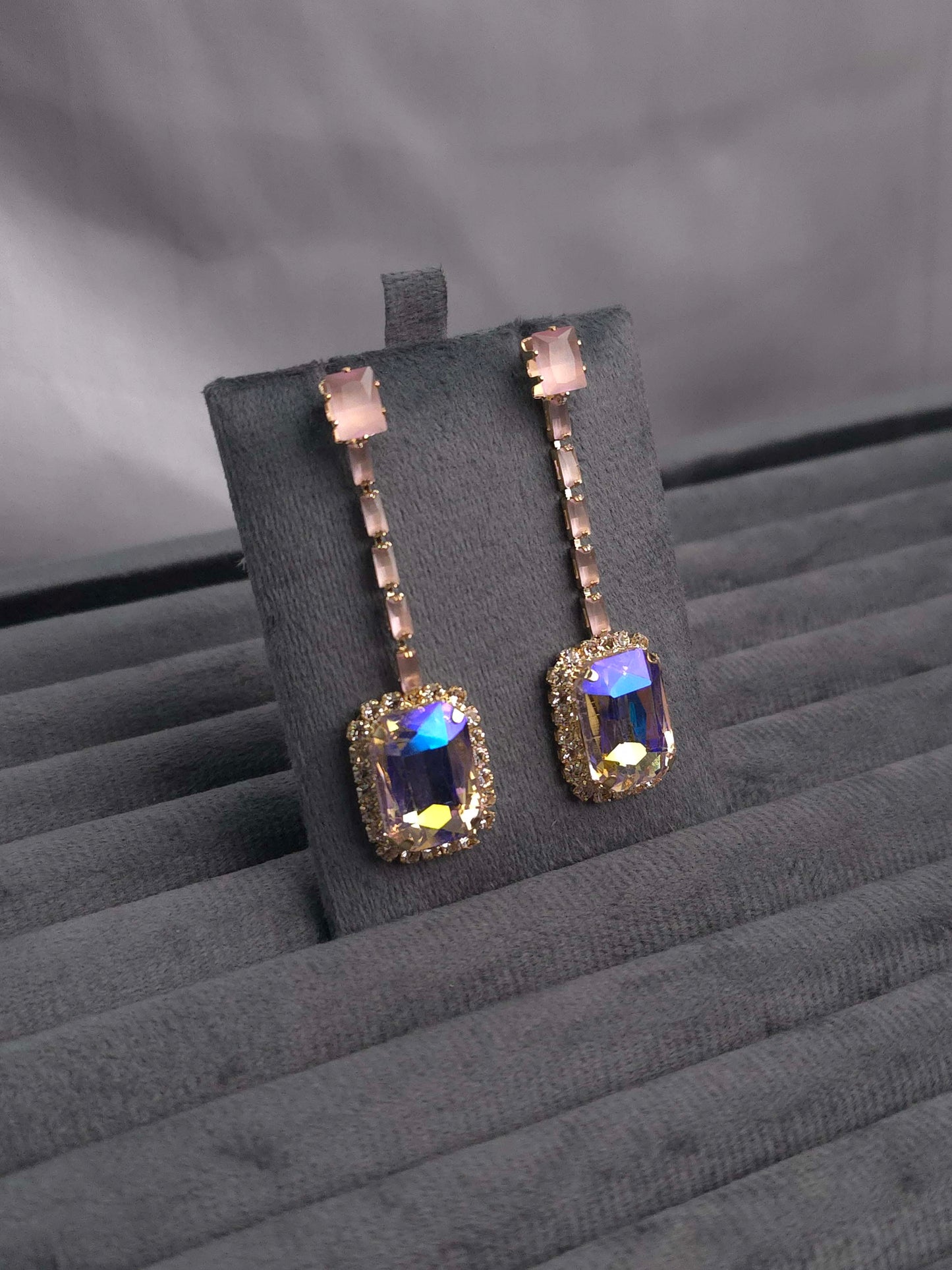 Cushion Sparkle Earrings