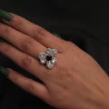 Floral Cluster  Ring
