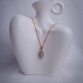 Flower Teardrop Pendant