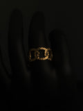 Molten Chain Link Ring