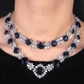 Luminous Noir American Diamond Set