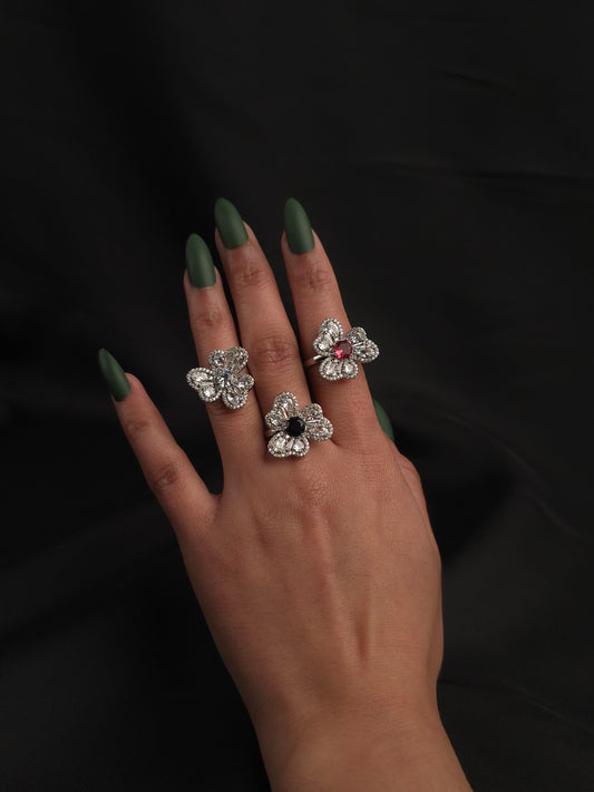 Floral Cluster  Ring