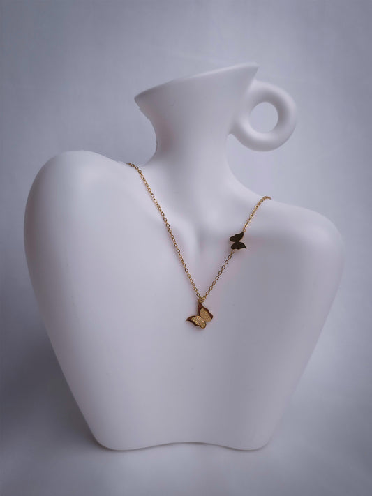 Butterfly Charm Locket