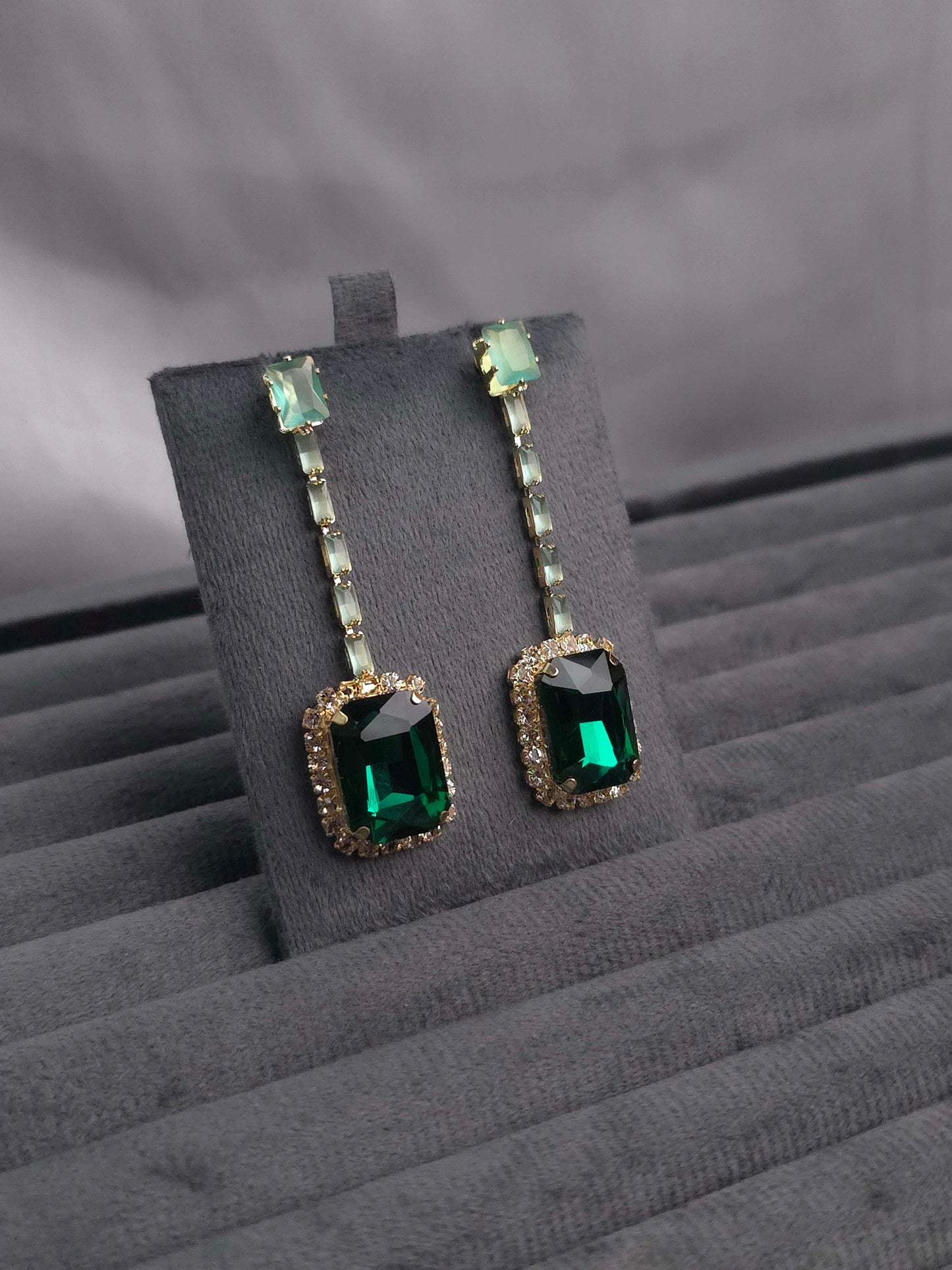 Cushion Sparkle Earrings