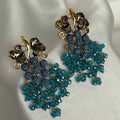 Garnet Grape Cluster Dangles