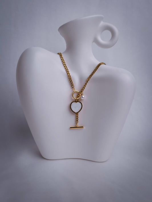 Toggle Heart Pendant