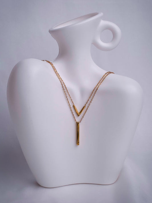 Layered Charm Necklace