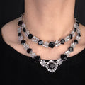 Luminous Noir American Diamond Set