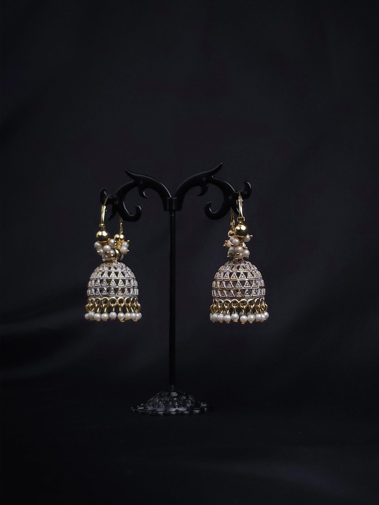 Multicolor Jhumki Earrings