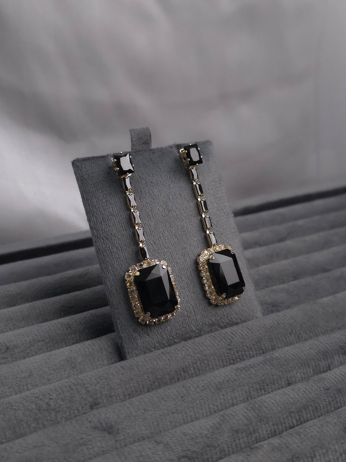 Cushion Sparkle Earrings