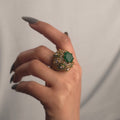 Regal & Traditional Royal Emerald Vanki