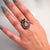 Obsidian Whirl Ring