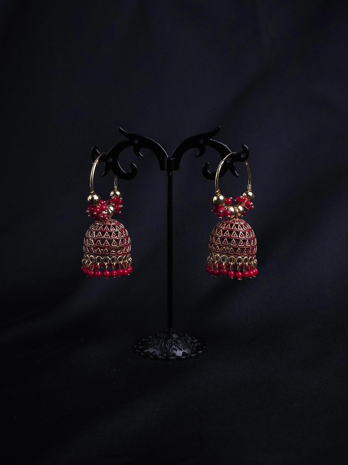 Multicolor Jhumki Earrings
