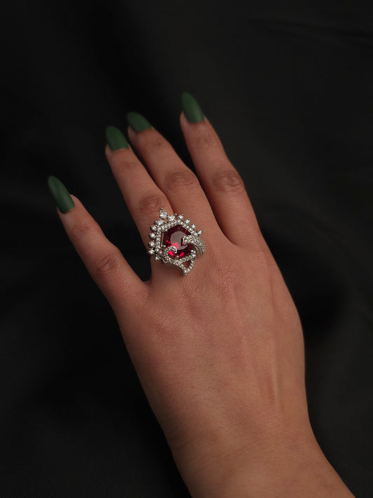 Holo Statement Ring