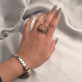 Cleo Pink Quartz Ring