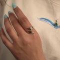 Athena Leaf Ring